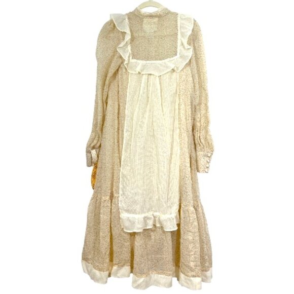 NWT Vintage Gunne Sax Jessica Mcklintock Prairie Maxi Dress Size 7 - Picture 7 of 8